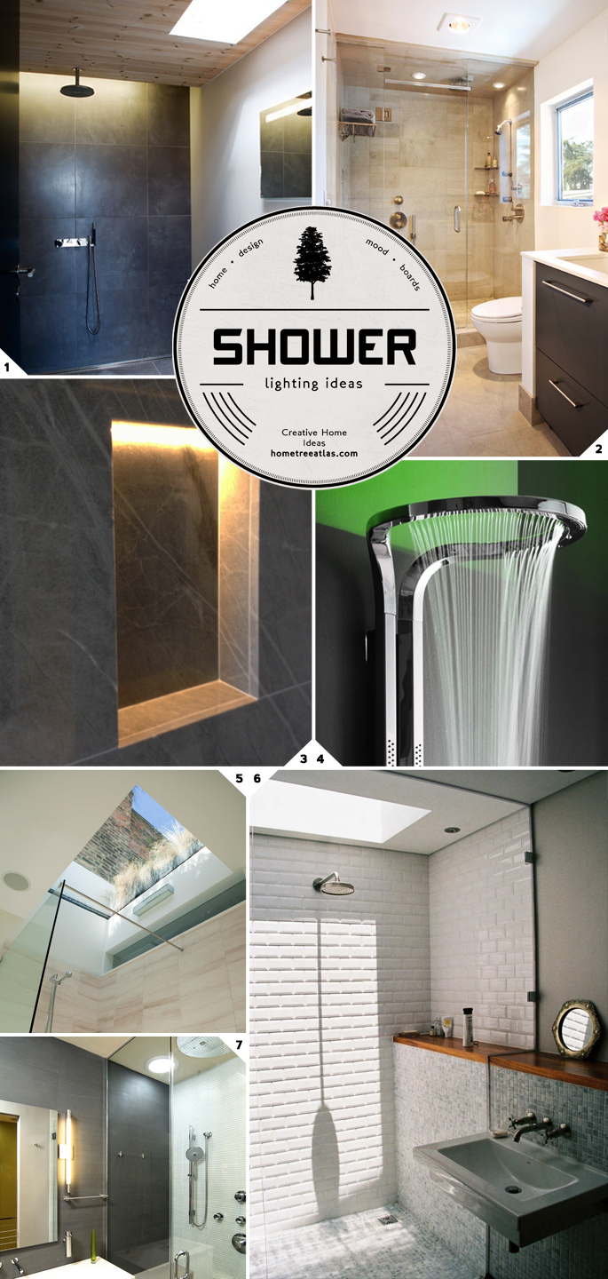 Bathroom Shower Lighting Ideas | Home Tree Atlas
