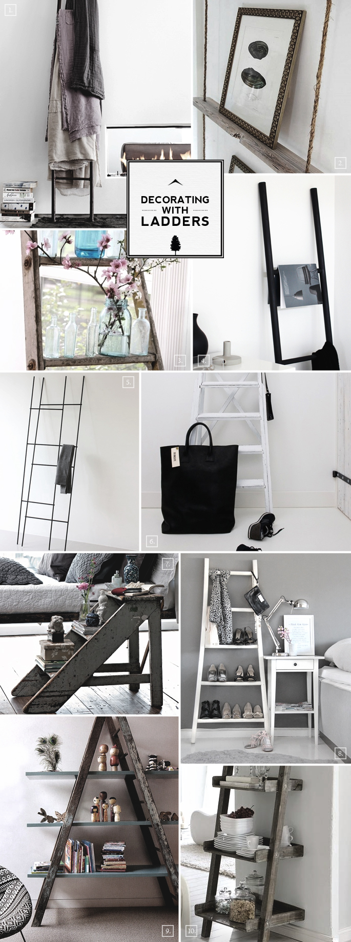 Decorating With Ladders