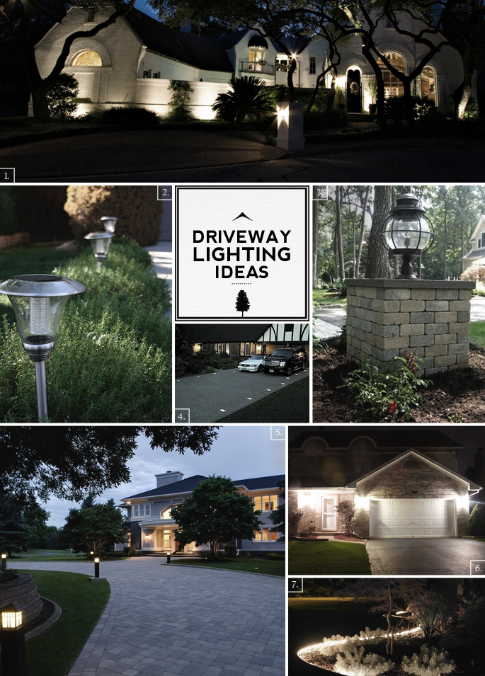 Driveway Lighting Ideas: From the Road to the Front Door