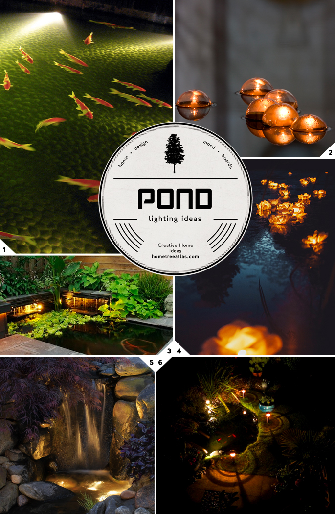 Outdoor Pond Lighting Ideas