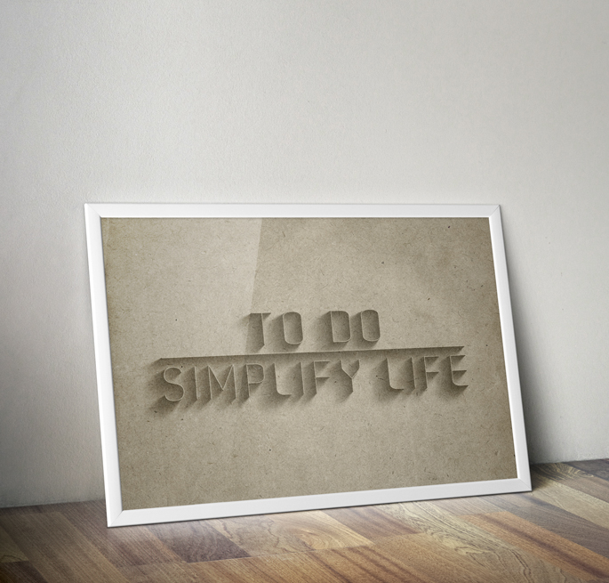 To Do Simplify Life