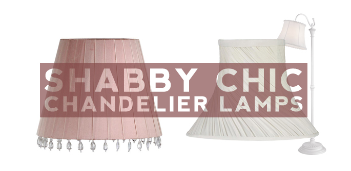 Shabby Chic Chandelier Lamps