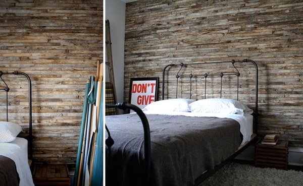 Bedroom Wooden Wall