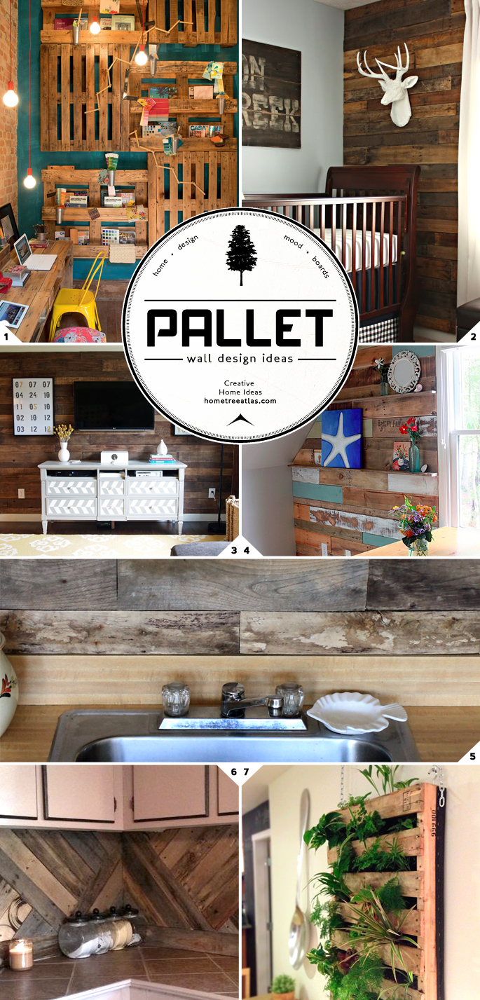 Pallet Wall Designs || Home Tree Atlas