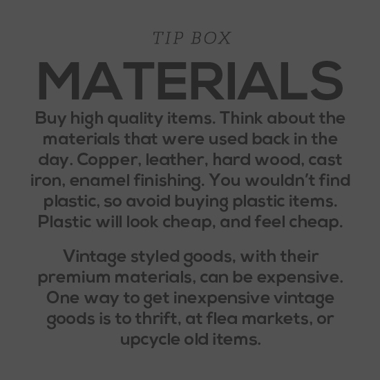 Tip Box Materials