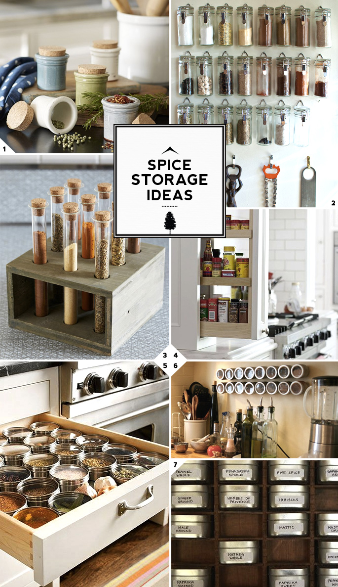 Kitchen Spice Storage Ideas Solutions