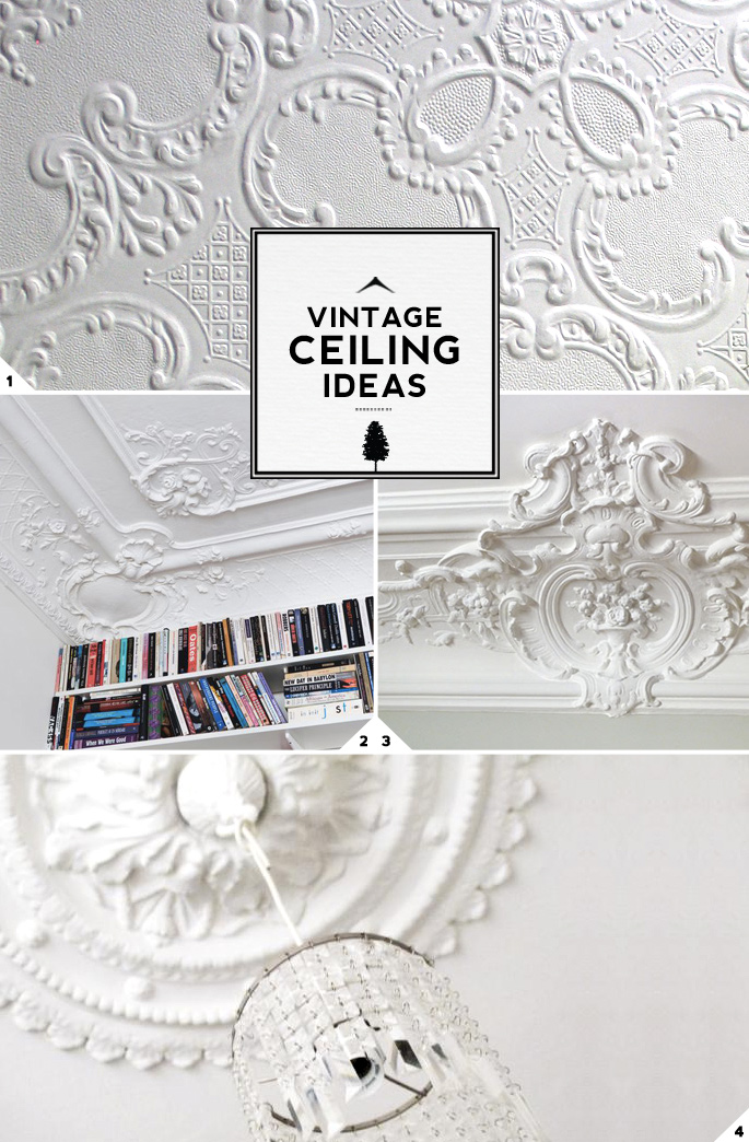 3 Unique Vintage Ceiling Design Ideas
