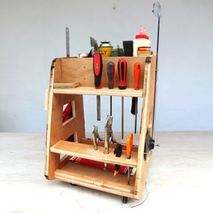 DIY Tool Caddy Inspired By Adam Savage From Mythbusters