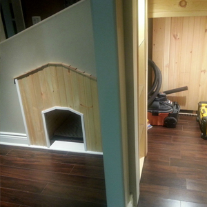 Weekend Build: DIY Staircase Dog House
