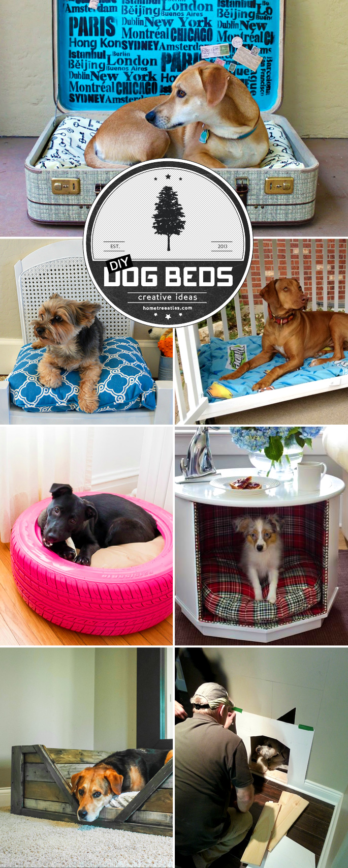 Making Sleeping Arrangements: Creative Ideas for DIY Dog Beds
