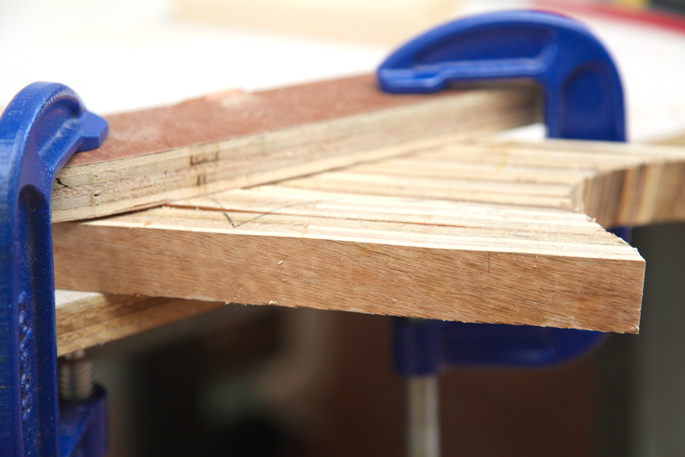 Batman Plywood DIY Bench Seat With Fire Burning - Step #3 Cutting the symbol