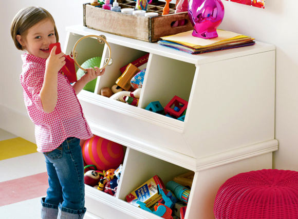 11 Hassle Free Kids Toy Storage Ideas: #1 Storage cubes