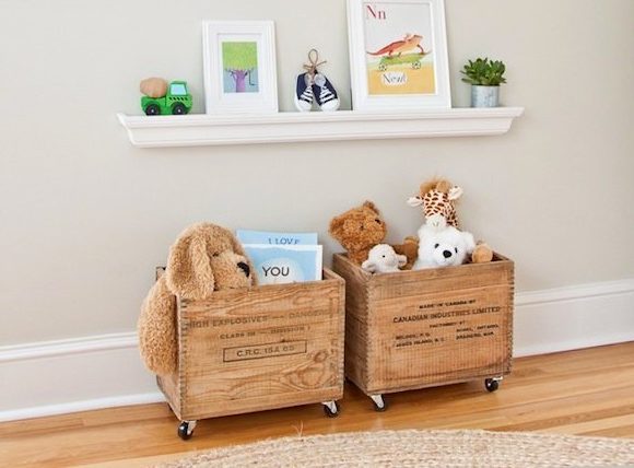 7 Friendly Kids Room Storage Ideas: #1 Making it look good