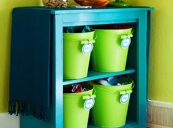 11 Hassle Free Kids Toy Storage Ideas: #2 Large containers