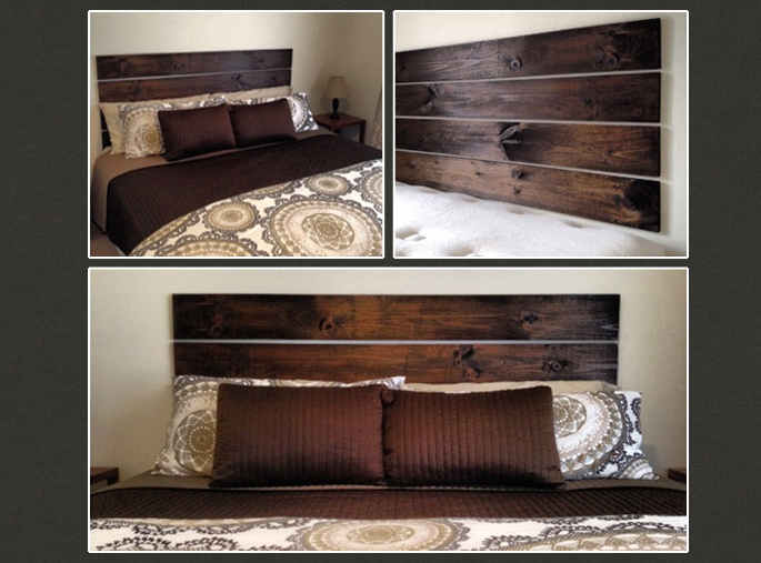 15 Ideas and Secrets For Making DIY Wooden Headboards Look Expensive #4: Finish With Style - Creating Gaps