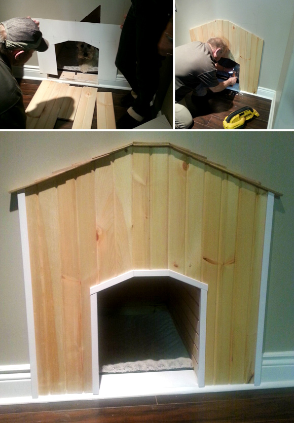 Making Sleeping Arrangements: Creative Ideas for DIY Dog Beds - #7 Built in dog bed under the stairs
