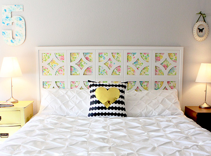 15 Ideas and Secrets For Making DIY Wooden Headboards Look Expensive #7: Getting crafty