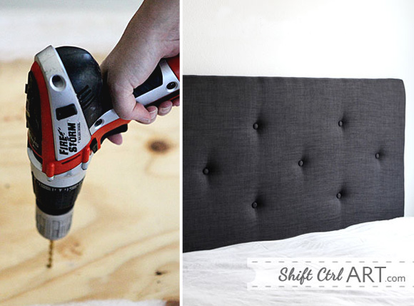 How to Design Your Own DIY Tufted Headboard in 4 Steps: Step #3 The buttons