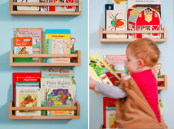 7 Friendly Kids Room Storage Ideas: #7 Book storage