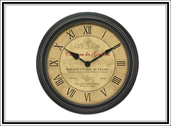 What Vintage Home Decor Pieces Can You Buy For Under $12? Splurge Item #2 Vintage wall clock