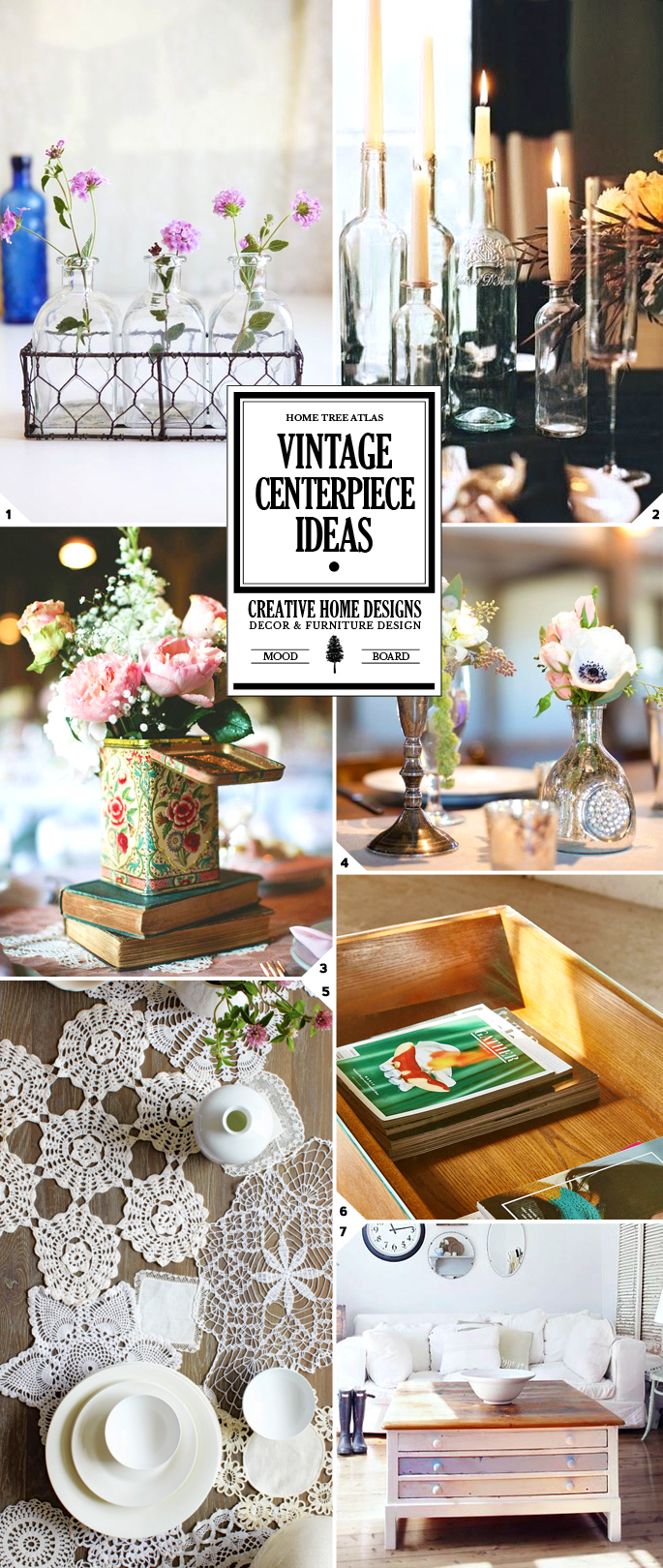 Table Decor: Vintage Centerpiece Ideas