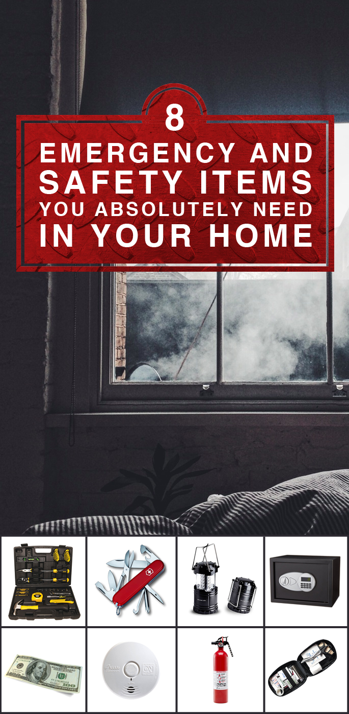 8 Emergency and Safety Items You Absolutely Need In Your Home