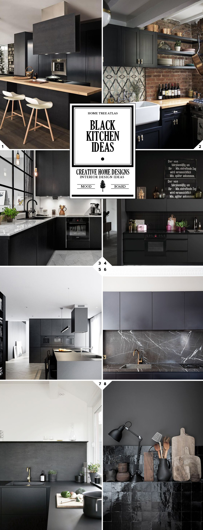 A Different Style: Black Kitchen Ideas and Designs