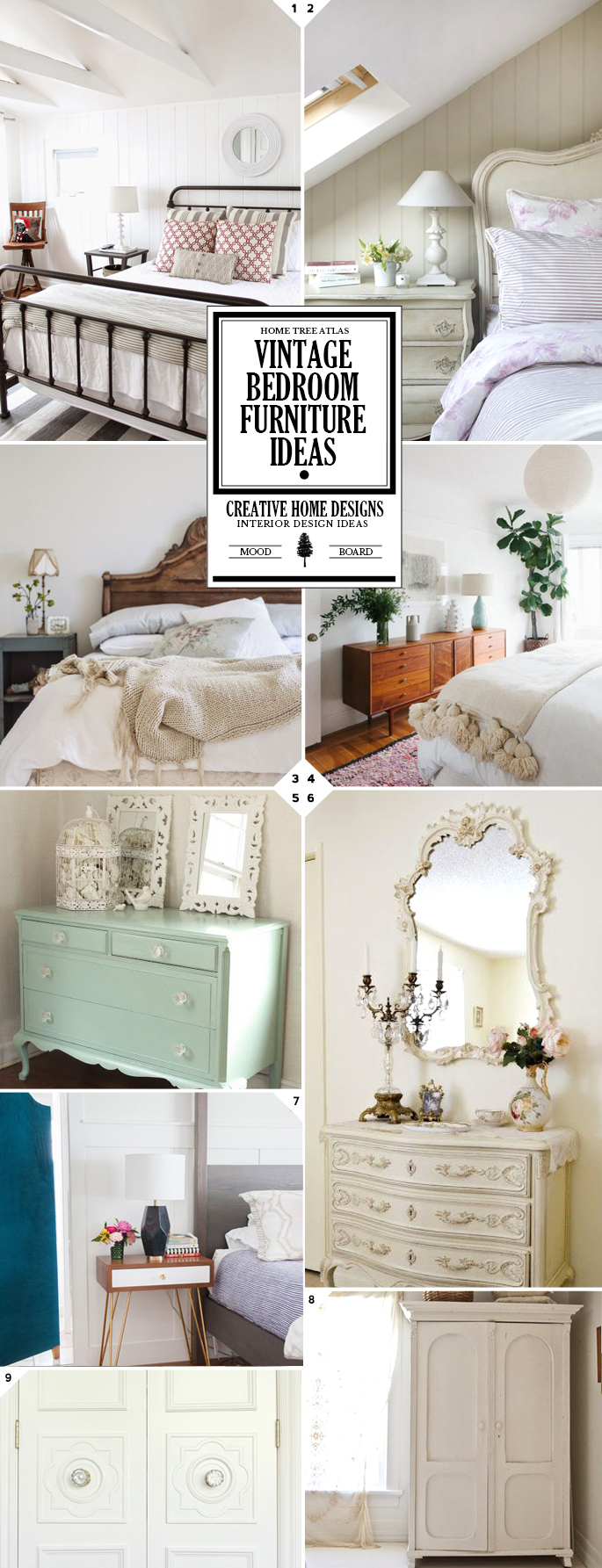 Styling Your Space: Vintage Bedroom Furniture Ideas