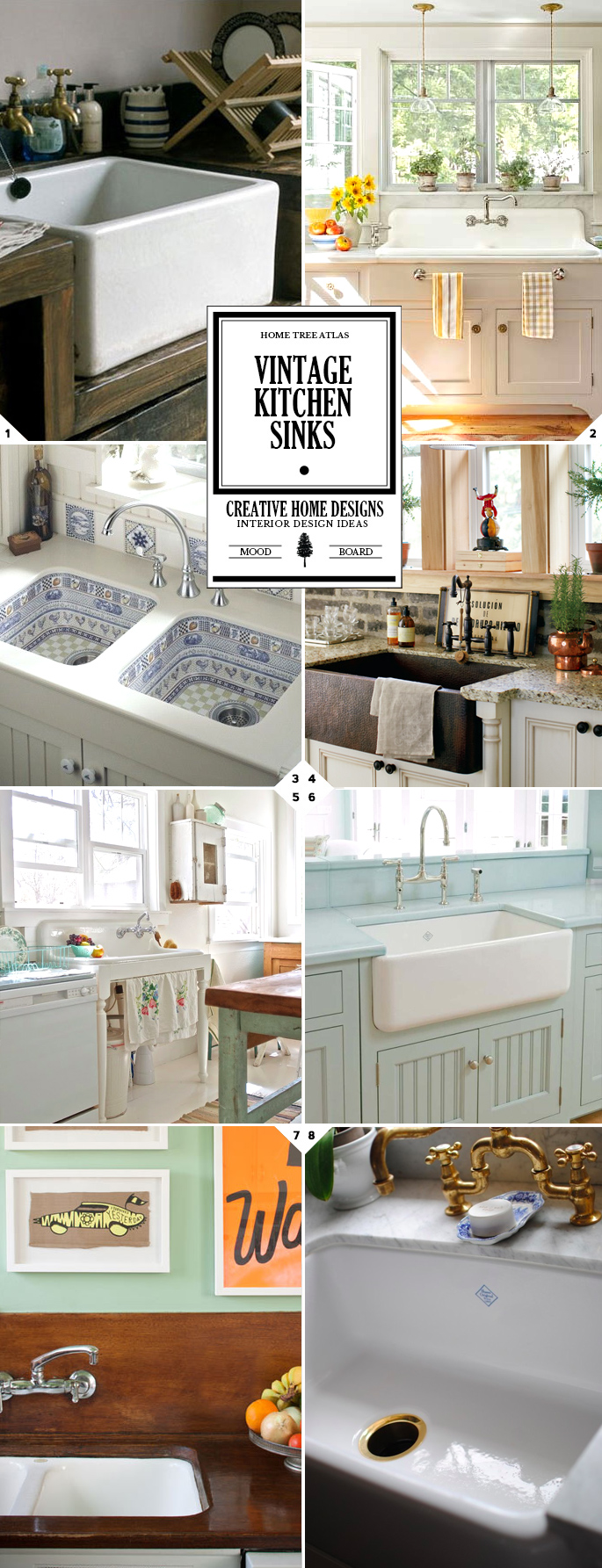 Design Choices: Vintage Kitchen Sinks 