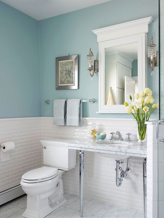 Blue bathroom ideas and decor tips