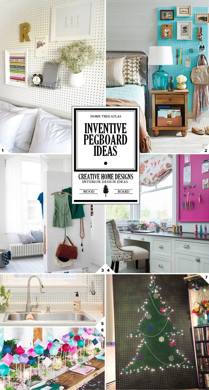 The Pegboard House: Inventive Ideas on Using Pegboards Around the House