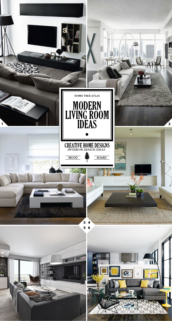 Staying Up To Date: Modern Living Room Ideas