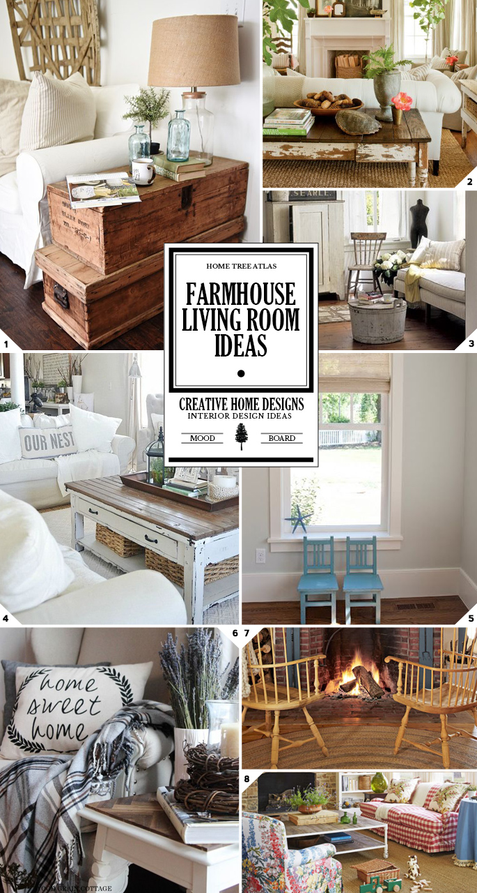 Farmhouse Living Room Ideas: How To Create The Look